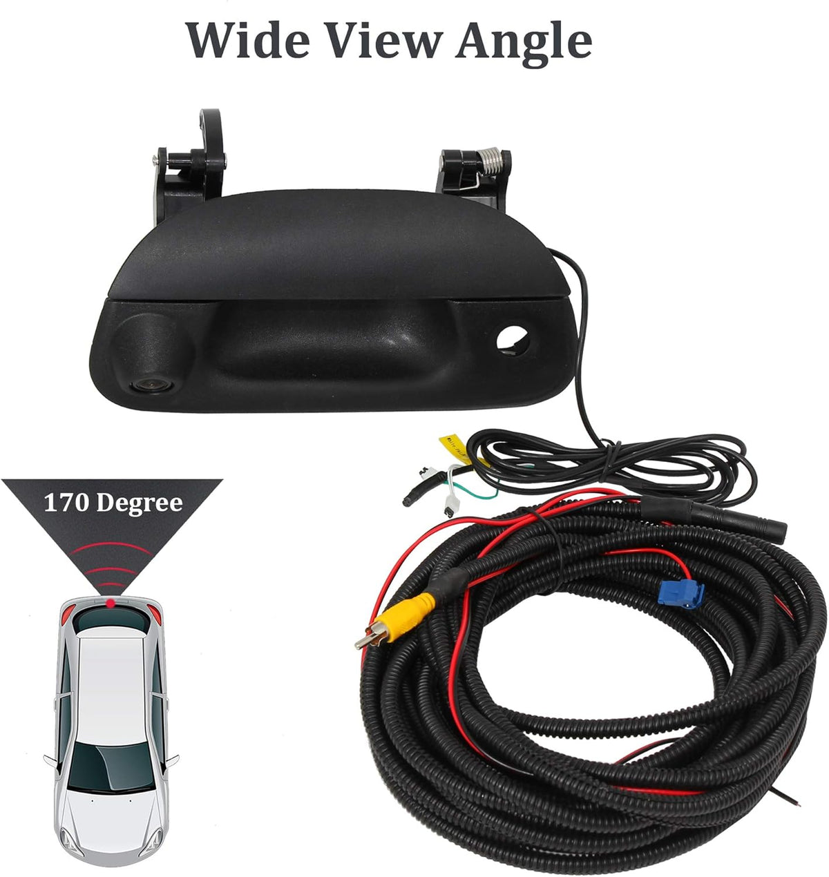 Tailgate Handle Reverse Backup Camera Rear View Parking Waterproof U744