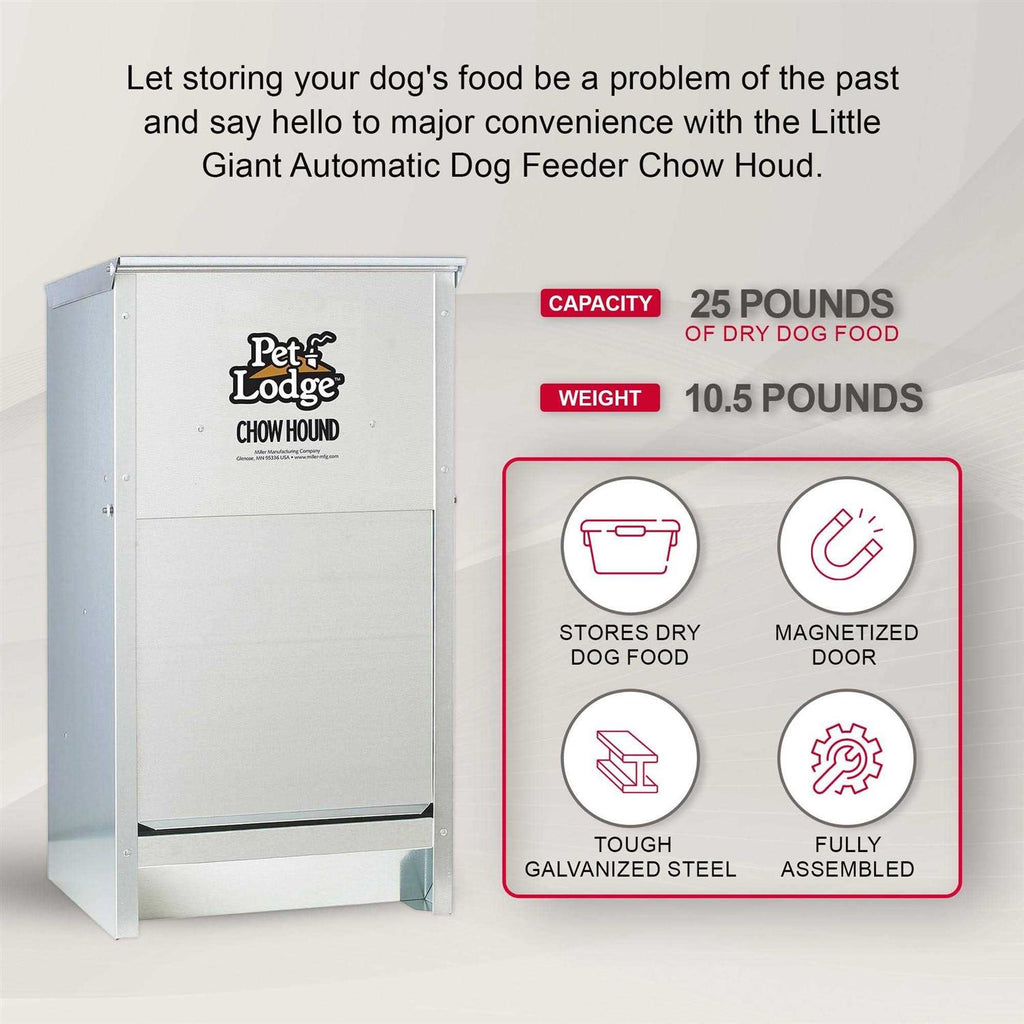 Pet Lodge Chow Hound Dog Feeder D1897