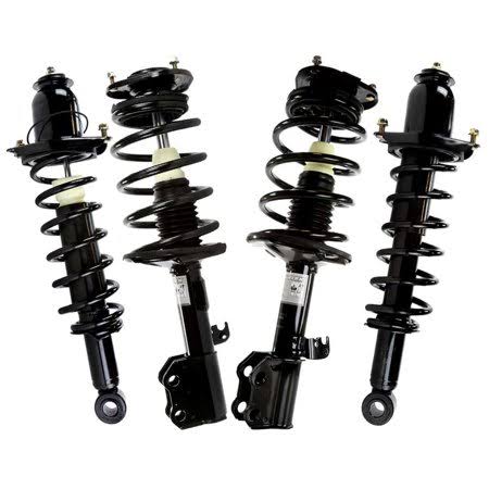 Front Rear Complete Strut and Spring Assembly Bundle V437