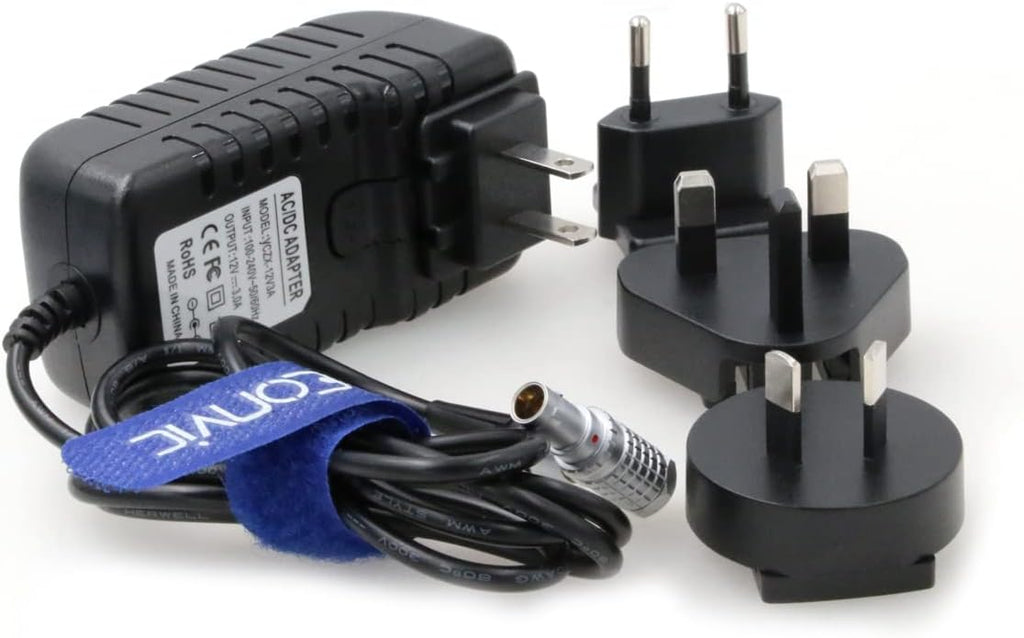 2 Pin to AC Power Supply Cable with US EU Plugs C960