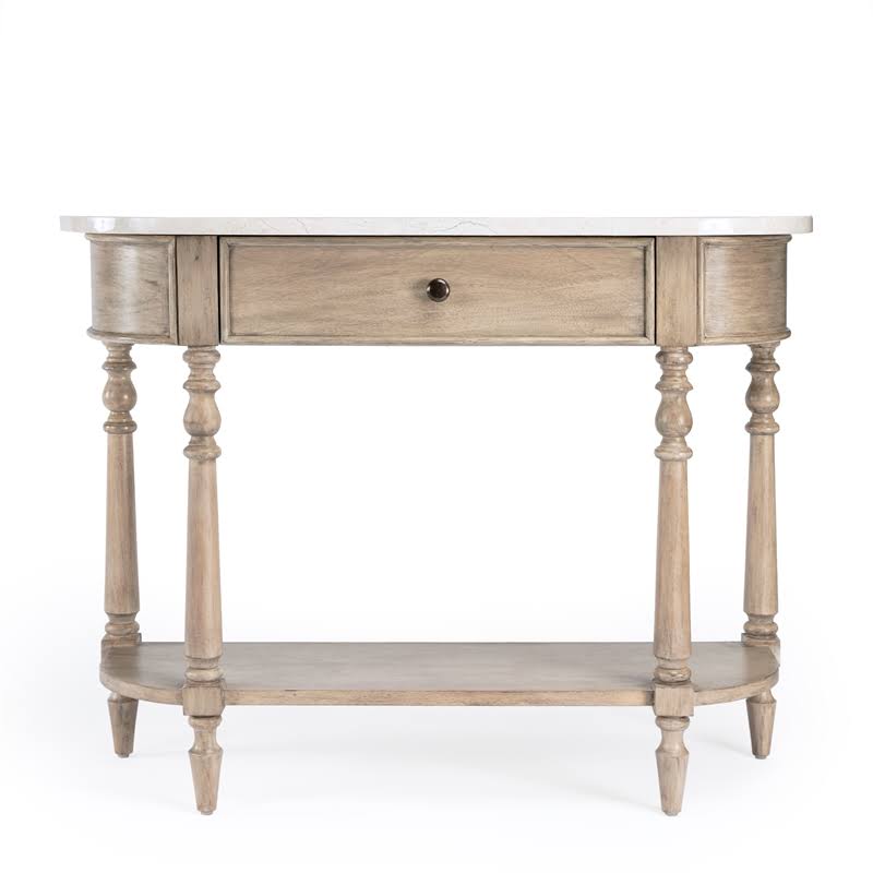 Marble Console Table in Brown A839
