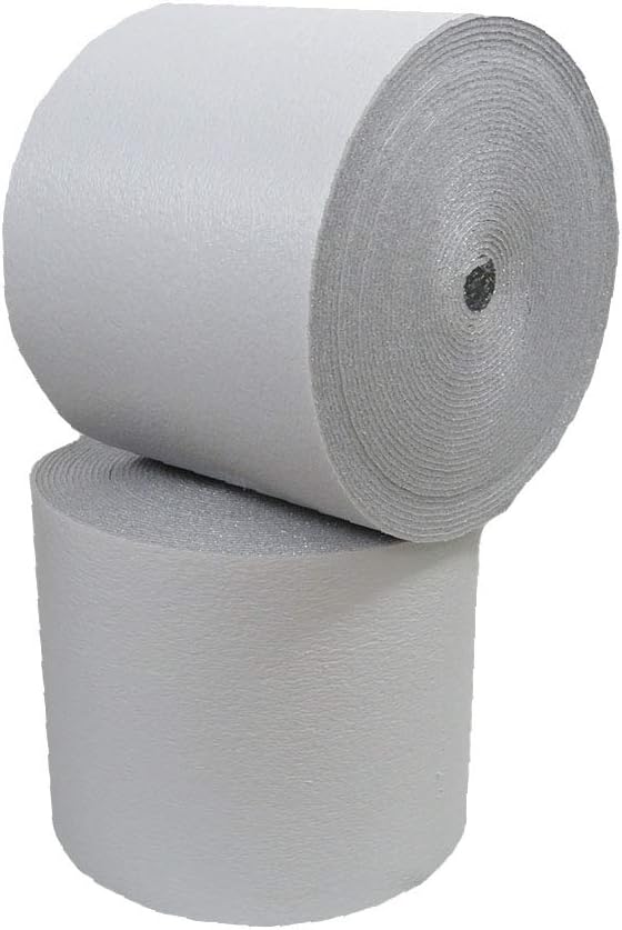 White Reflective Foam Core 2 Car Garage Door Insulation Kit 16FT x 8FT R Value 8.0 Y79618