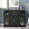 Grey Wood Console Table with 2 Adjustable Shelf I996