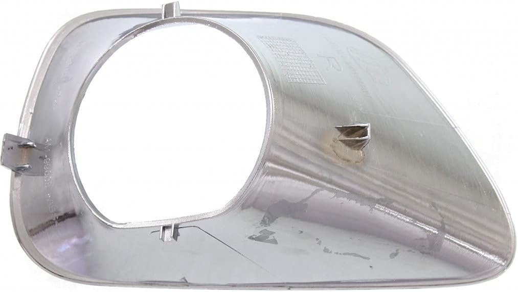 Fog Light Bezel Front Passenger Side with Chrome Trim Pack of 2 G41243
