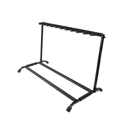 Collapsible Folding Guitar Rack Stand for 3 Guitars Y6054