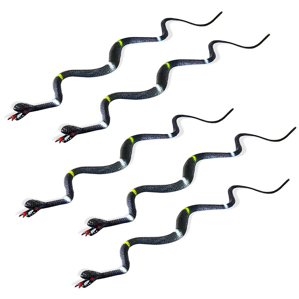 12 Pack Toy Vinyl Snakes O3190