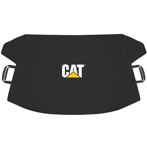 Windshield Snow Cover, Weatherproof with Anti-Theft Straps, 78"x45" inch, Black C873