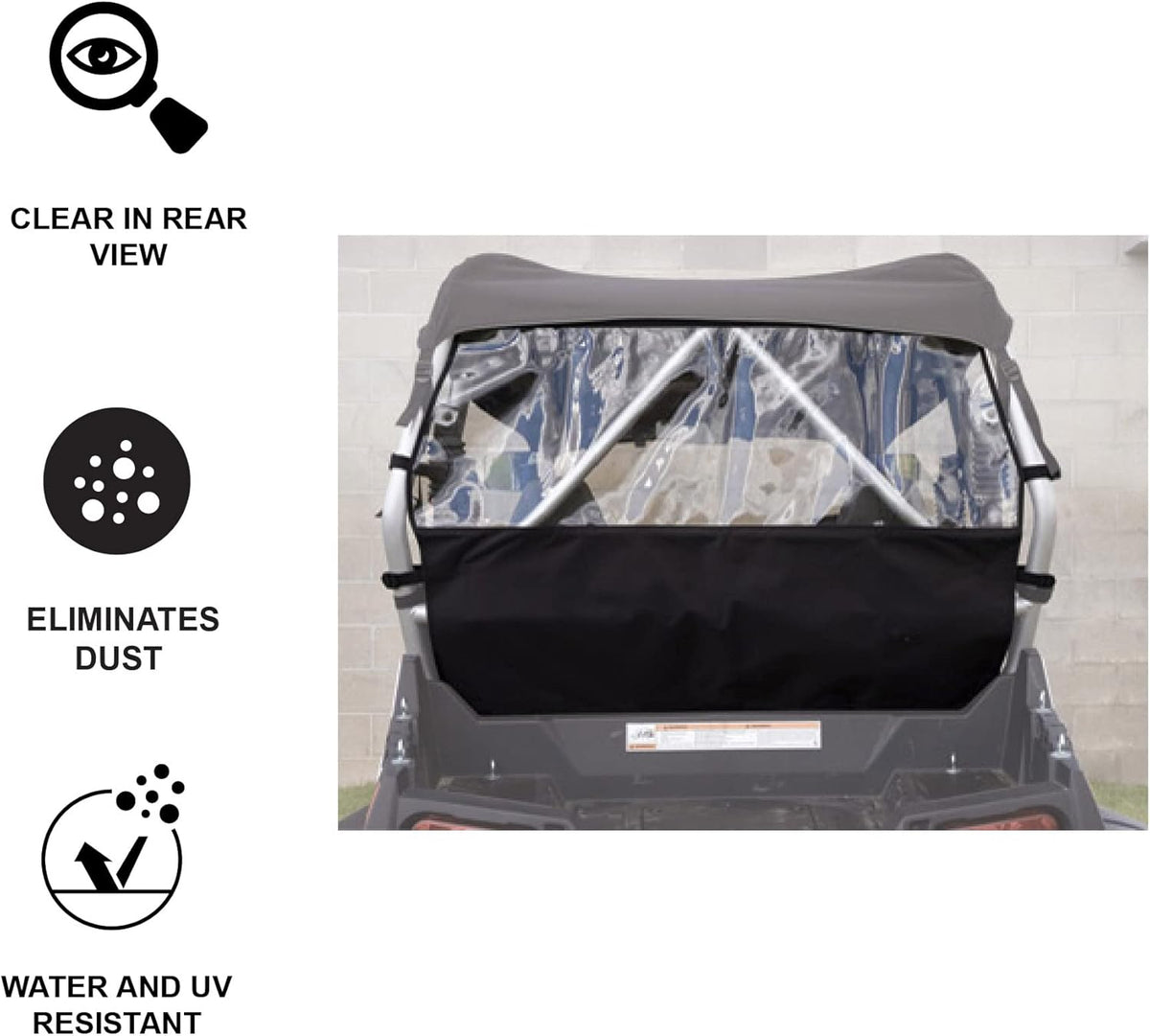 UTV Rear Window Pack of 2 D996148