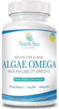 Vegan Algae Omega-3 60 Softgels DHA & EPA Q430399