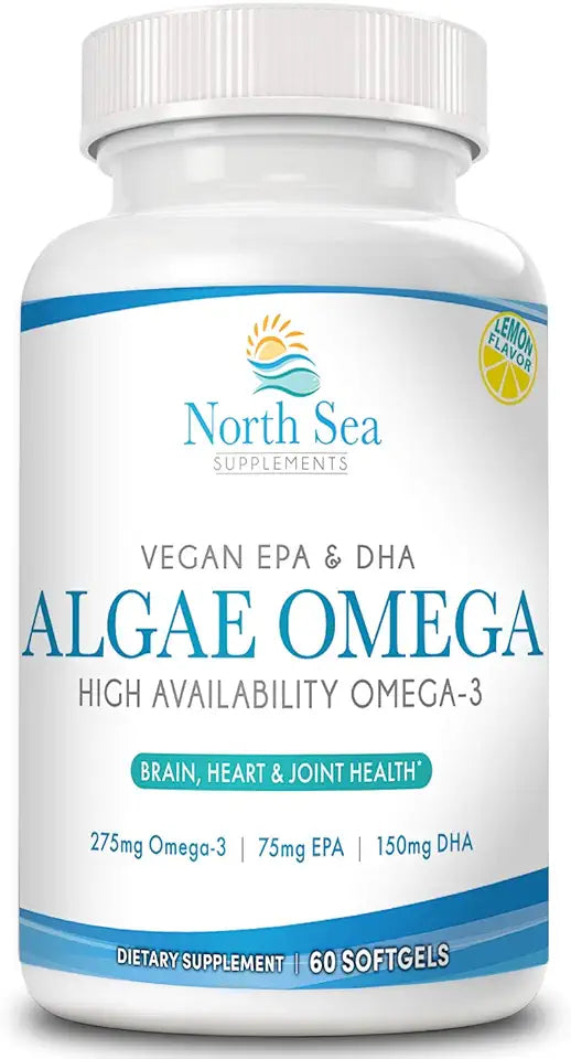 Vegan Algae Omega-3 60 Softgels DHA & EPA Q430399