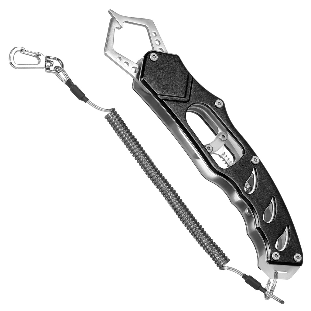 Fishing Tool Combo Kit with Pliers Scissor Fish Gripper Zinger Retractor S567