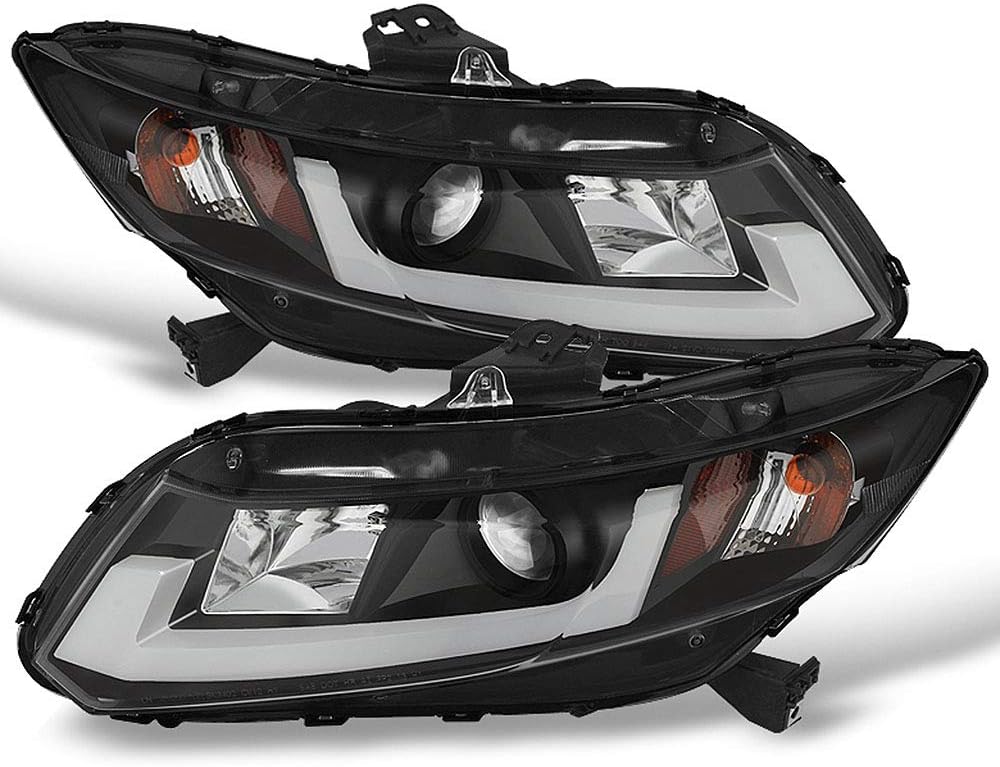 For 2012-2015 Honda Civic LED Projector Headlights N3250