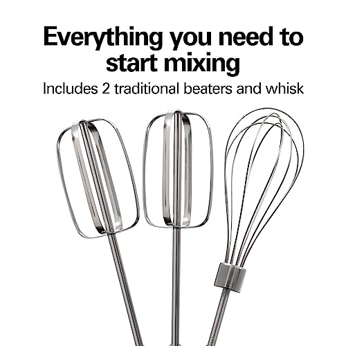 Black Electric Hand Mixer with 6 Speeds H704