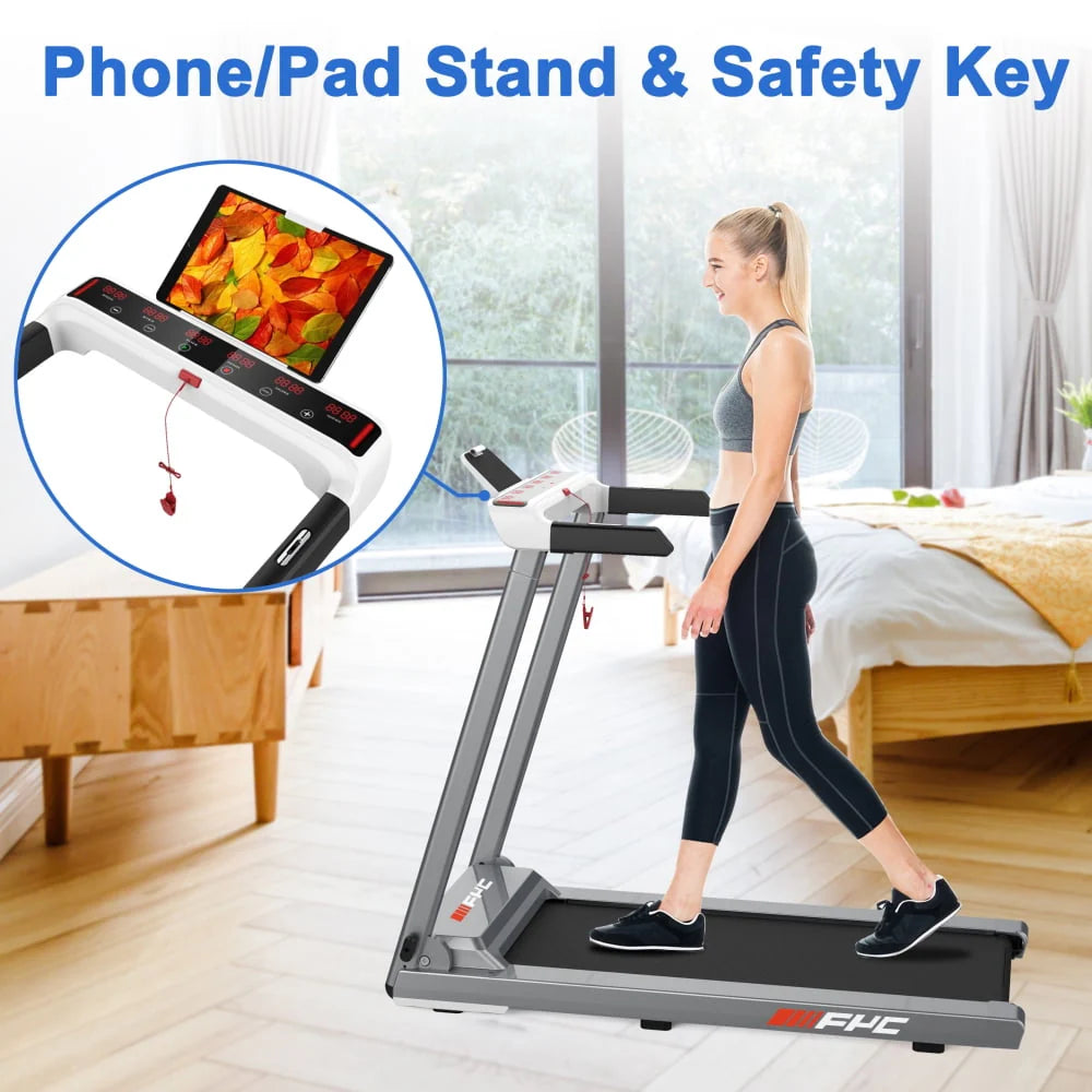 2 in 1 Folding Treadmill with Dual Display A1833