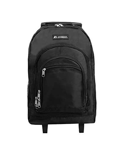 Wheeled Backpack with Pattern, One Size N742