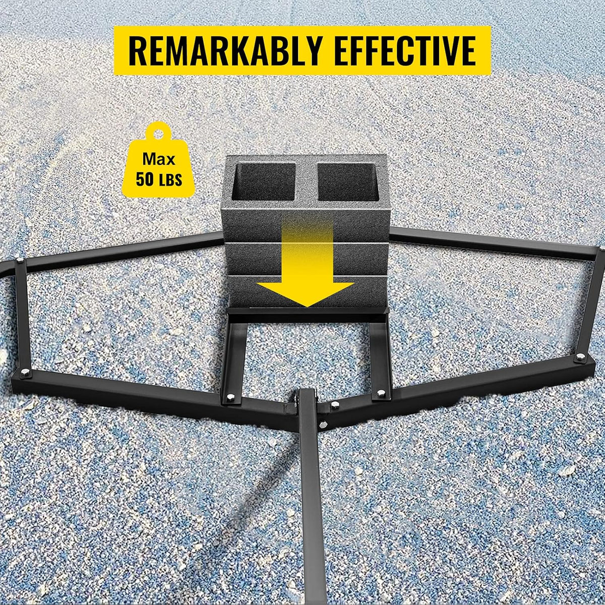 66" Width Tow Behind Steel Driveway Drag Harrow S29179