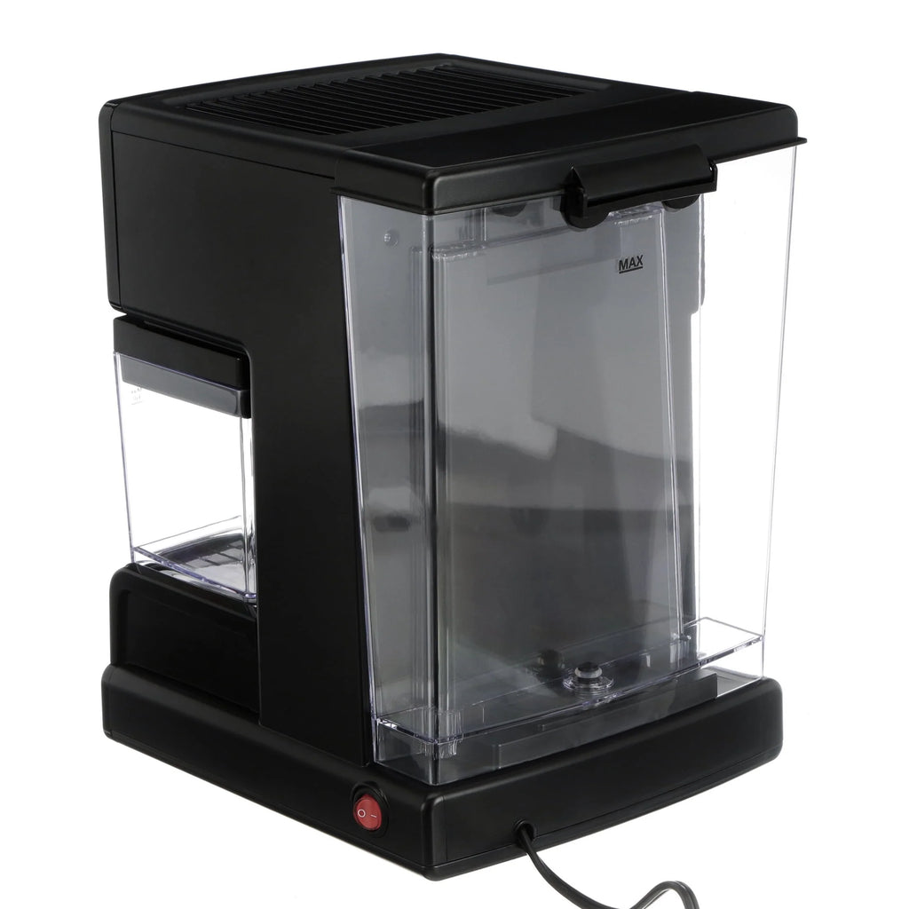 Black & Silver Espresso Maker J83123