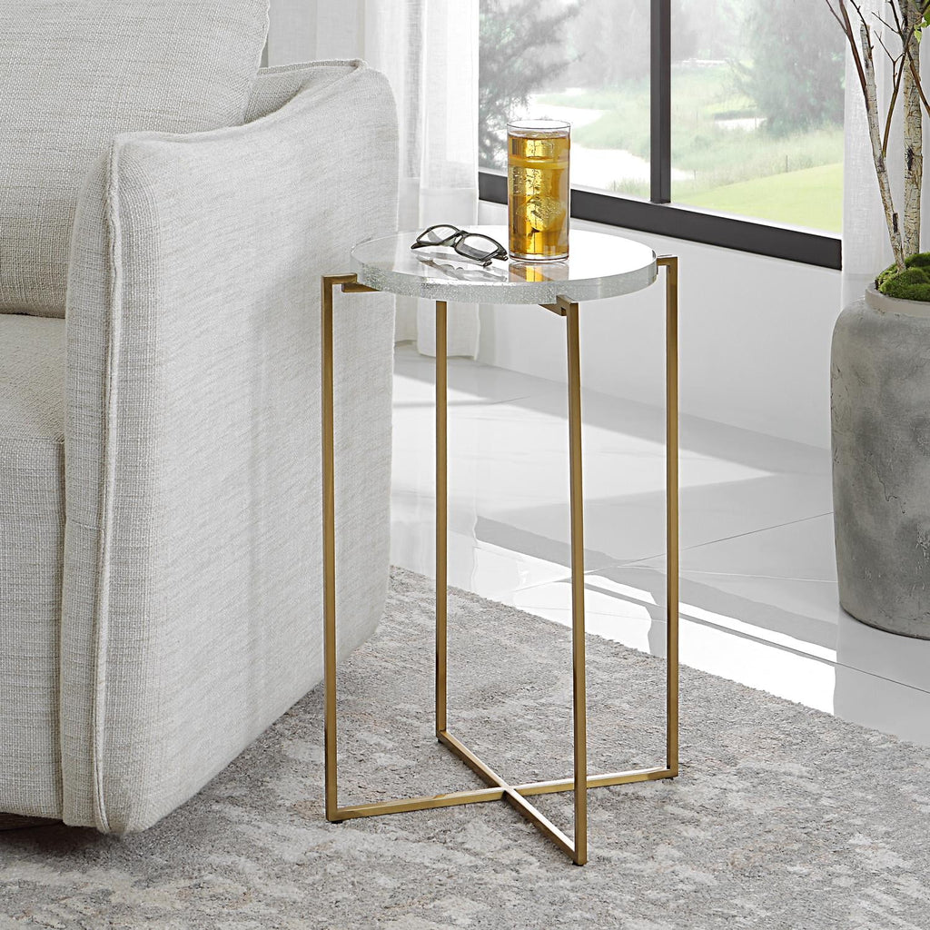 Accent Table 24.25 Inches Tall and 15.63 Inches Wide A229