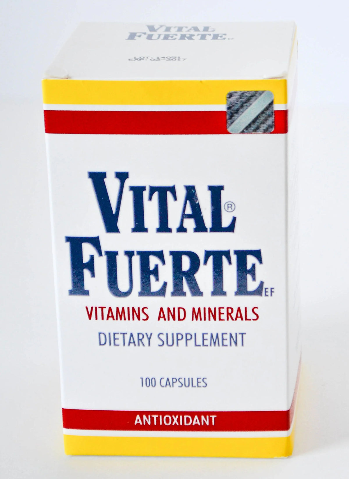 100 Capsules Vitamins and Minerals Dietary Supplement I8779