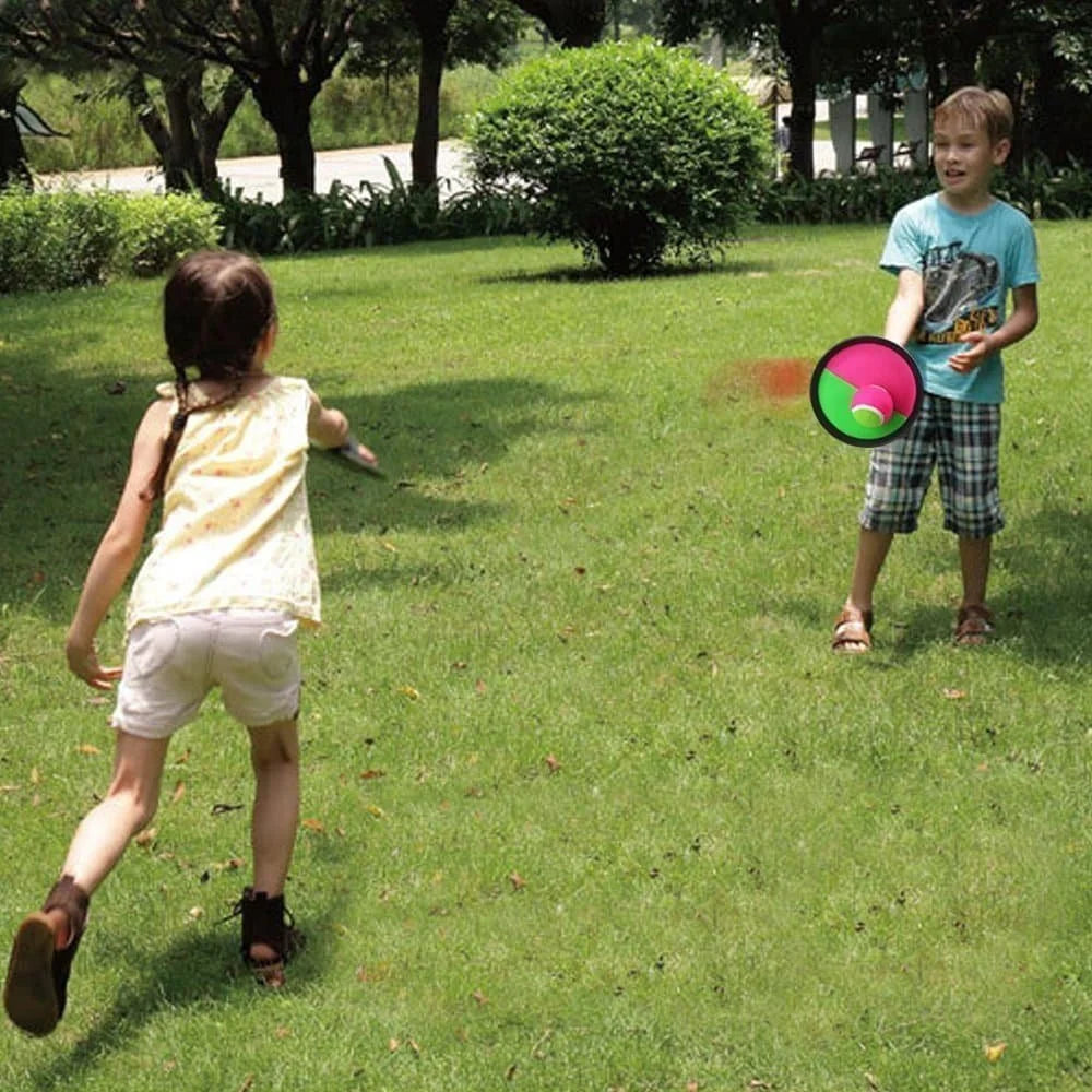 Toss and Catch Ball Game with Disc Paddles M23072