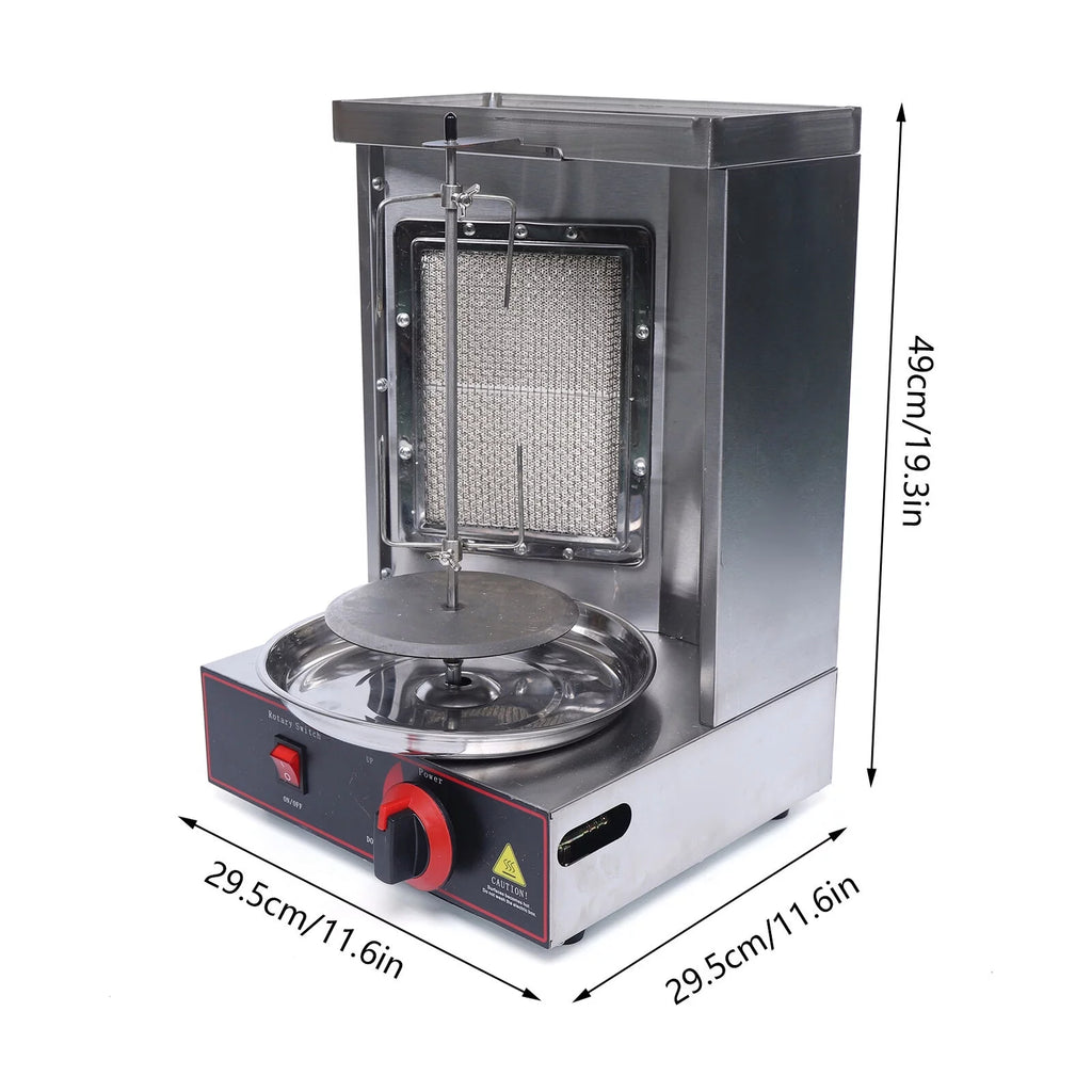 Vertical Gas Doner Kebab Grill Shawarma Machine D3361