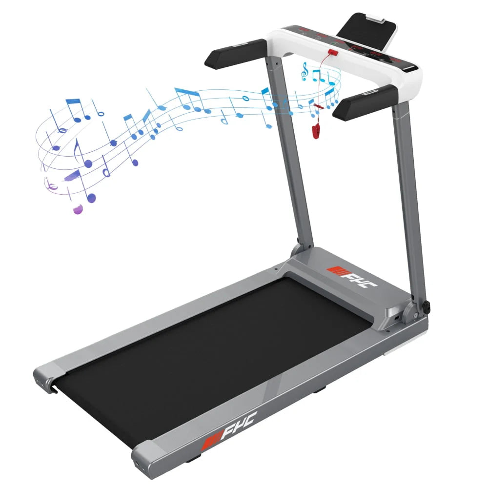 2 in 1 Folding Treadmill with Dual Display A1833