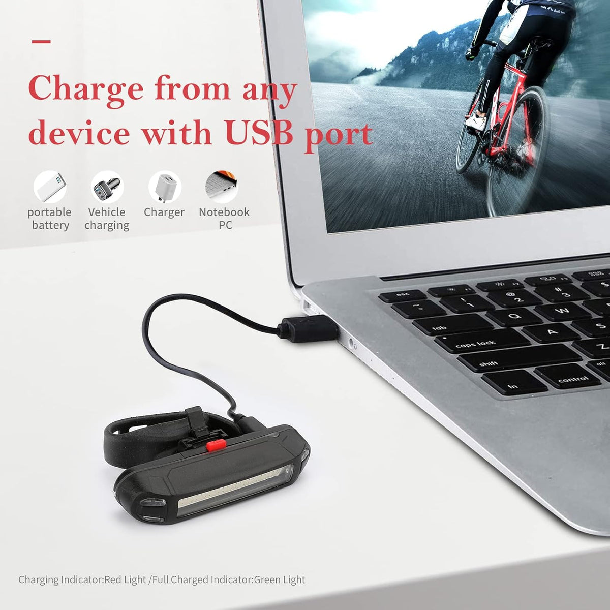 Rechargeable LED Bike Tail Light Z153