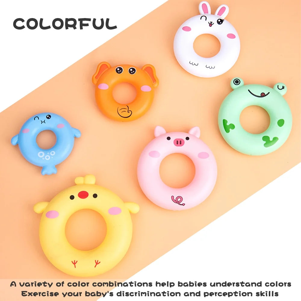 7 Pcs Stacking Rings Toys X8514