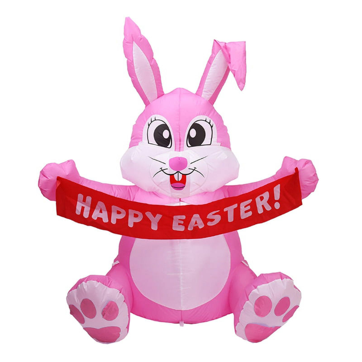 Inflatable LED Night Light Easter Bunny Decorations X6333