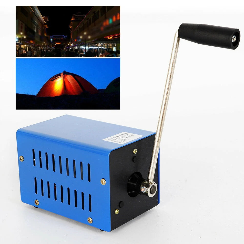 Manual Hand Crank Generator 20W USB Charger O855675