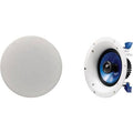 2-Way In-Ceiling/Wall Speakers with 6.5x22 Woofers - White Y12038