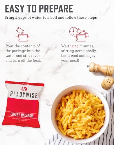 132 Servings Freeze-Dried Emergency Food Supply R266644