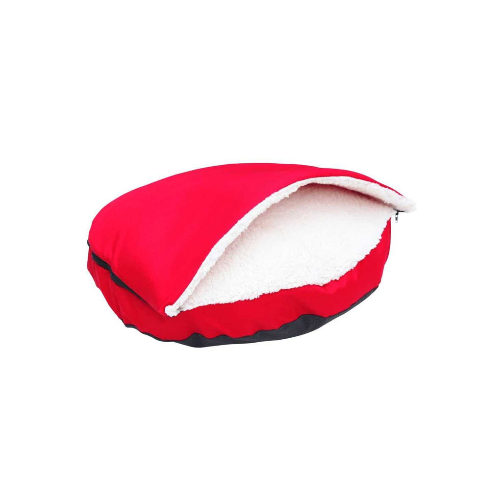 Oxford Sherpa Pet Cave and Round Pet Bed L621348