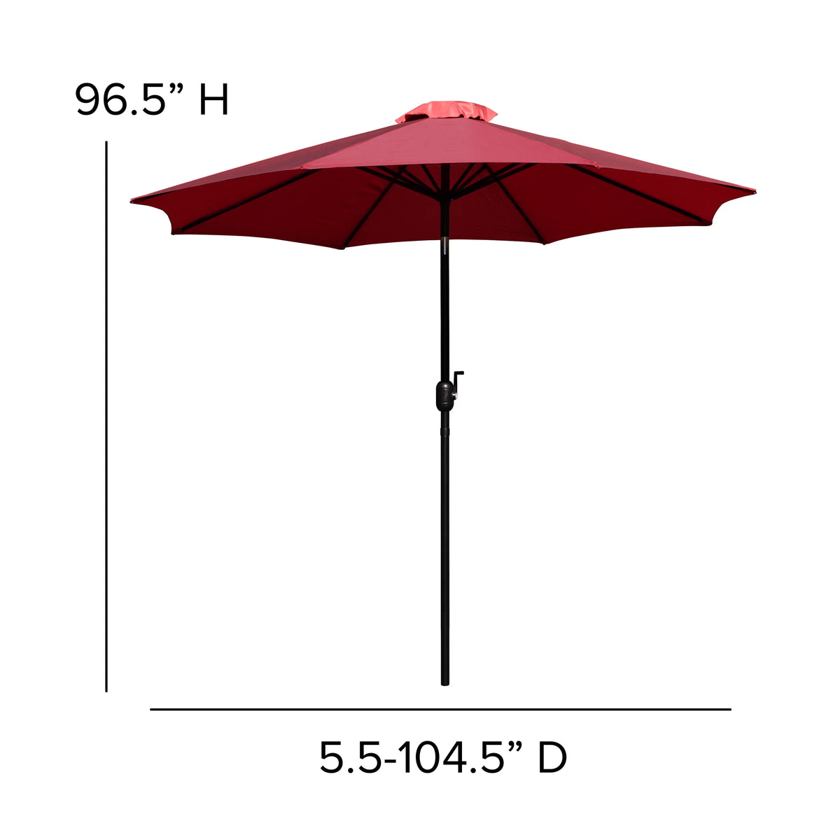 5-Piece Steel Aluminum Teak Patio Table and Chair Set C936