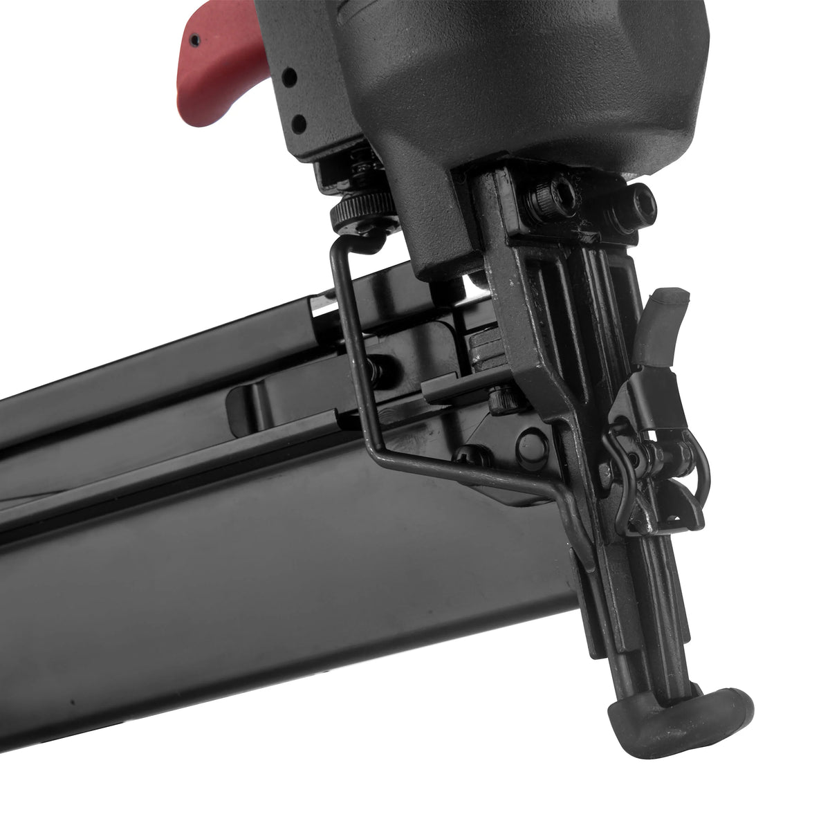 Pneumatic Straight Finish Nailer with 200 Count Nails L309