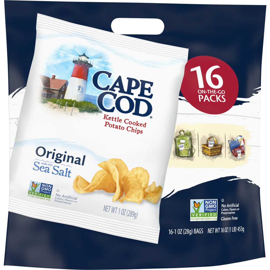 Original Kettle Chips Snack Bags 16 Ct O855