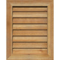 Unfinished Non-Functional Vertical Gable Vent J44846