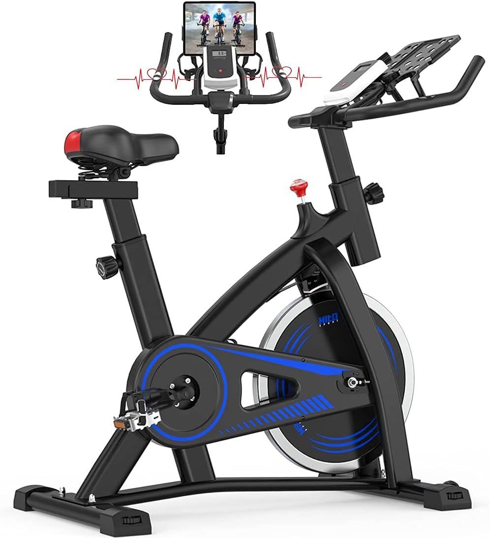 Stationary Exercise Bike with LCD Monitor P62487