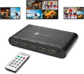 4x4 HDMI 2.0 Matrix Switcher with IR Remote, 4K 60Hz HDR, 18Gbps, 4 in 4 Out W993