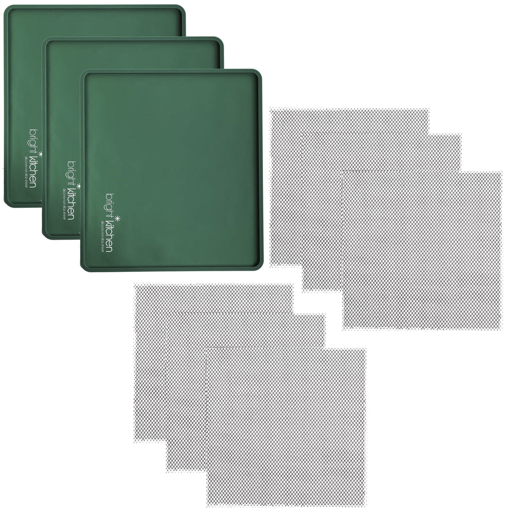 Fruit Leather Silicone + 6 Mesh Screen Dehydrator Sheets W259748