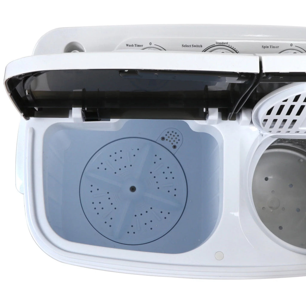 Portable Compact Twin Tub Washing Machine 13lbs Capacity X121860
