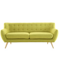Green Fabric Sofa S102186