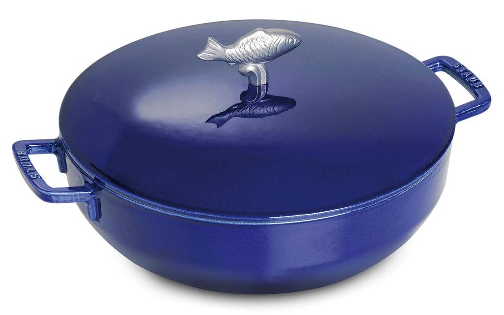 4.7L Dark Blue Bouillabaisse Pot F9220