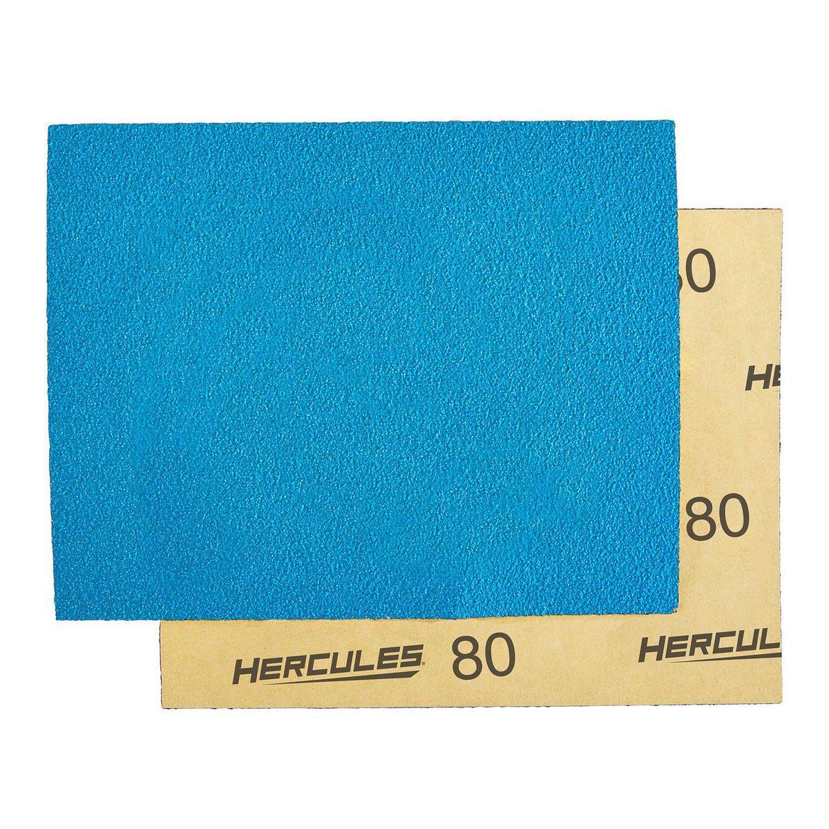 4-1/2 in. x 5-1/2 in. 80-Grit 1/4 Sheet Ceramic Sandpaper 5-Pack W3341