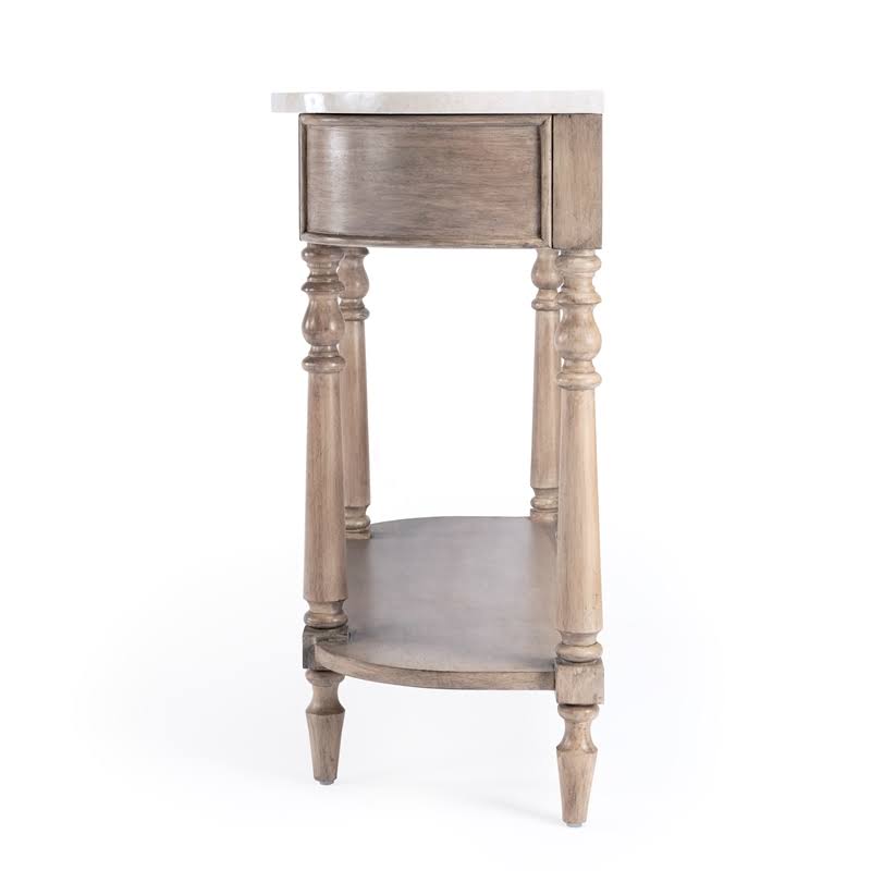 Marble Console Table in Brown A839