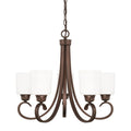Bronze 5 Light Chandelier A100944