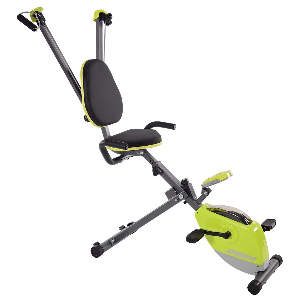 Upright Exercise Bike with Upper Body Resistance Arms S95483