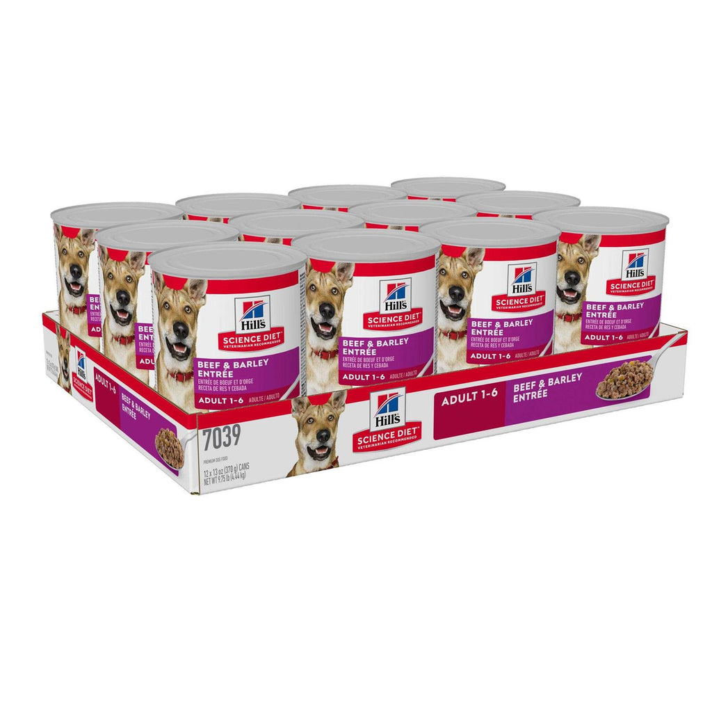 Adult Beef & Barley Entree Dog Food F504810