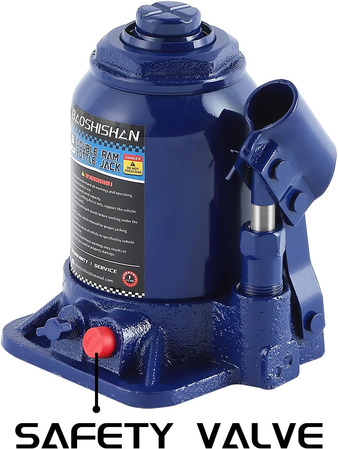 6 Ton Double Ram Hydraulic Bottle Jack Pack of 2 M1139