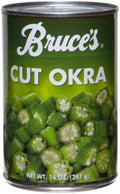 14 Oz Cans Okra, Quantity of 12 T1126